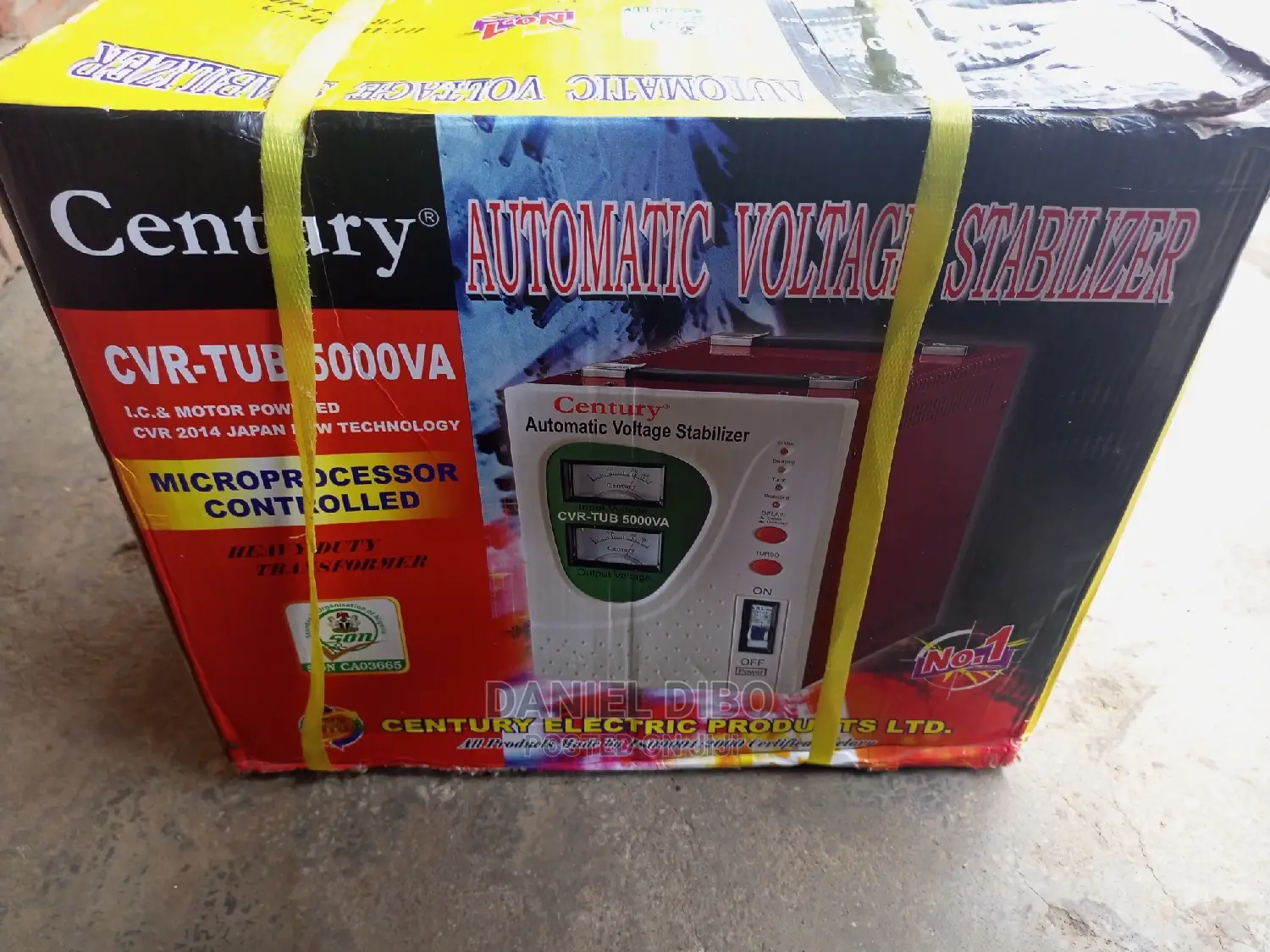 Century 5000va Automatic Voltage Regulator Stabilizer.