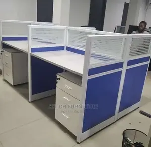 Standard 4 in 1 Work Station With Office Chairs