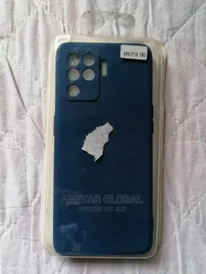 Oppo Reno 5f Silicon Back Case Blue