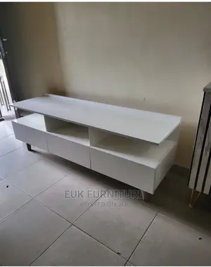 Unique Tv Stand With Wooden Leg or Golden Leg
