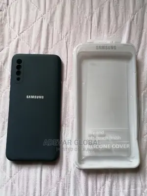 Samsung Galaxy A30s Silicone Back Case Blue
