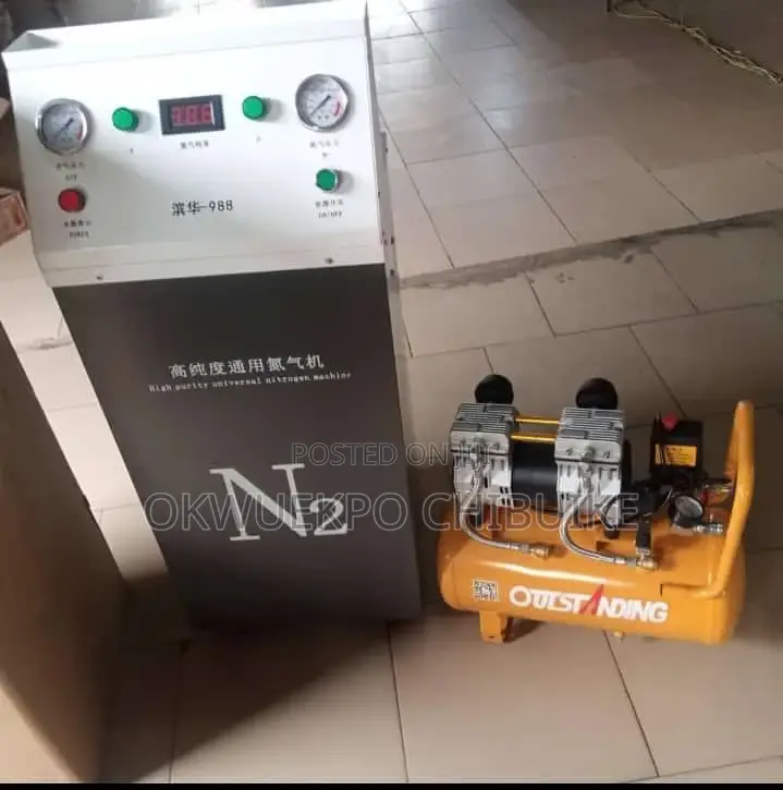 Nitrogen Generator Machine With Air Compressor