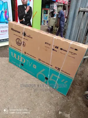 Brand New HISENSE 65" ULED (BLUETOOTH) Netflix/Wi-Fi/Tv