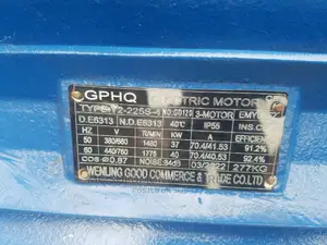 50hp Electric Motor 37kw Flange Available