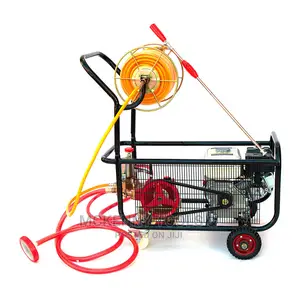 7.5hp Pressure Spraying System Pump 50M Sprayer Hose Reel
