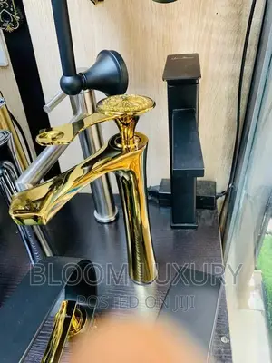 Gold Wash Hand Basin Faucets