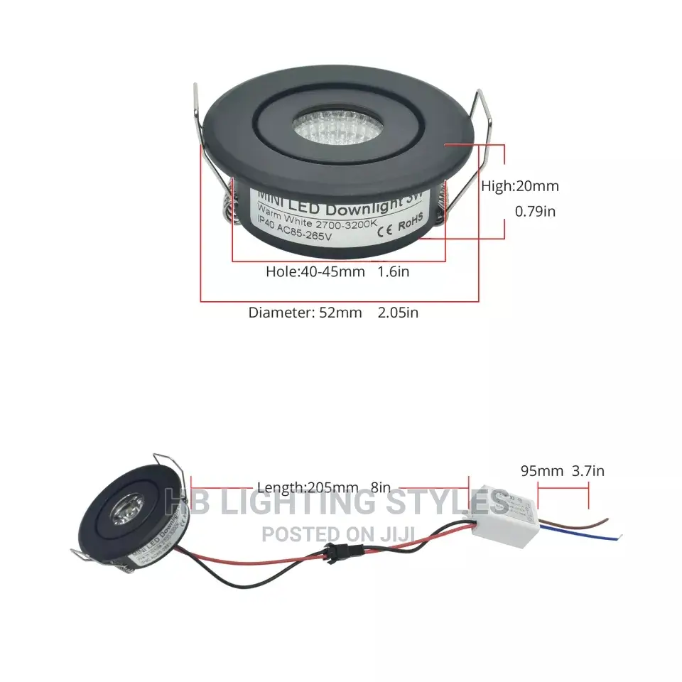 3 Watts Spotlight