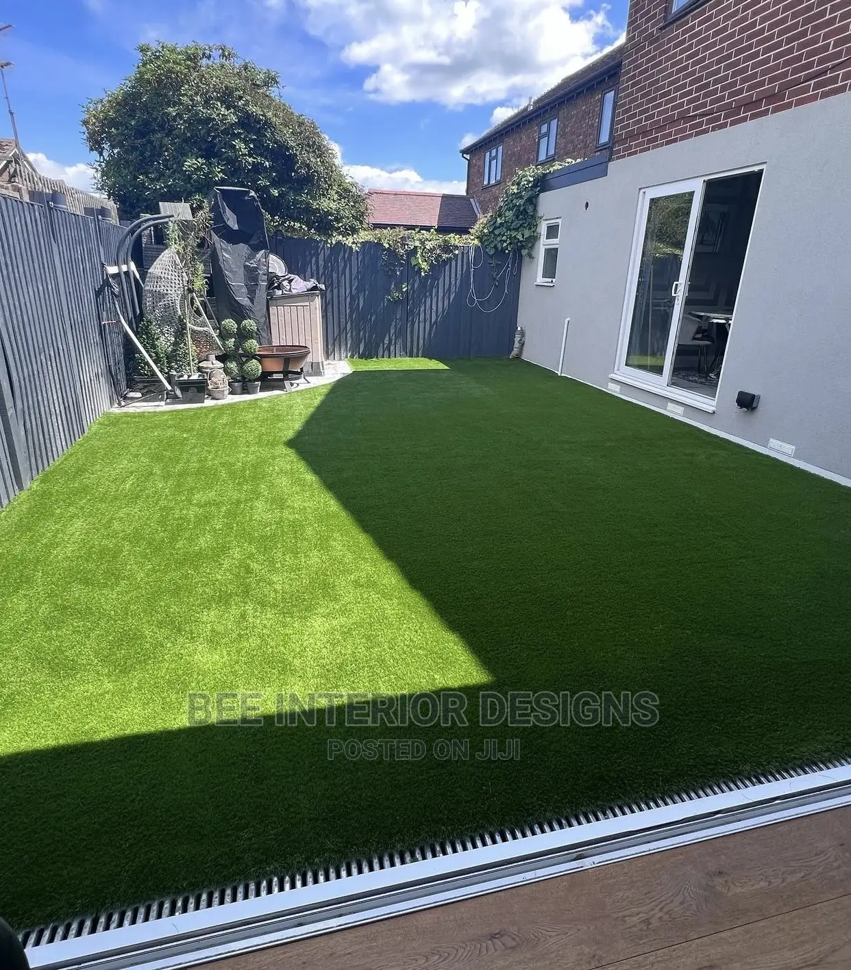 40mm Artificial Green Grass