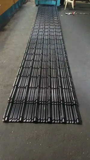 Step Tiles Design Roofing Sheet