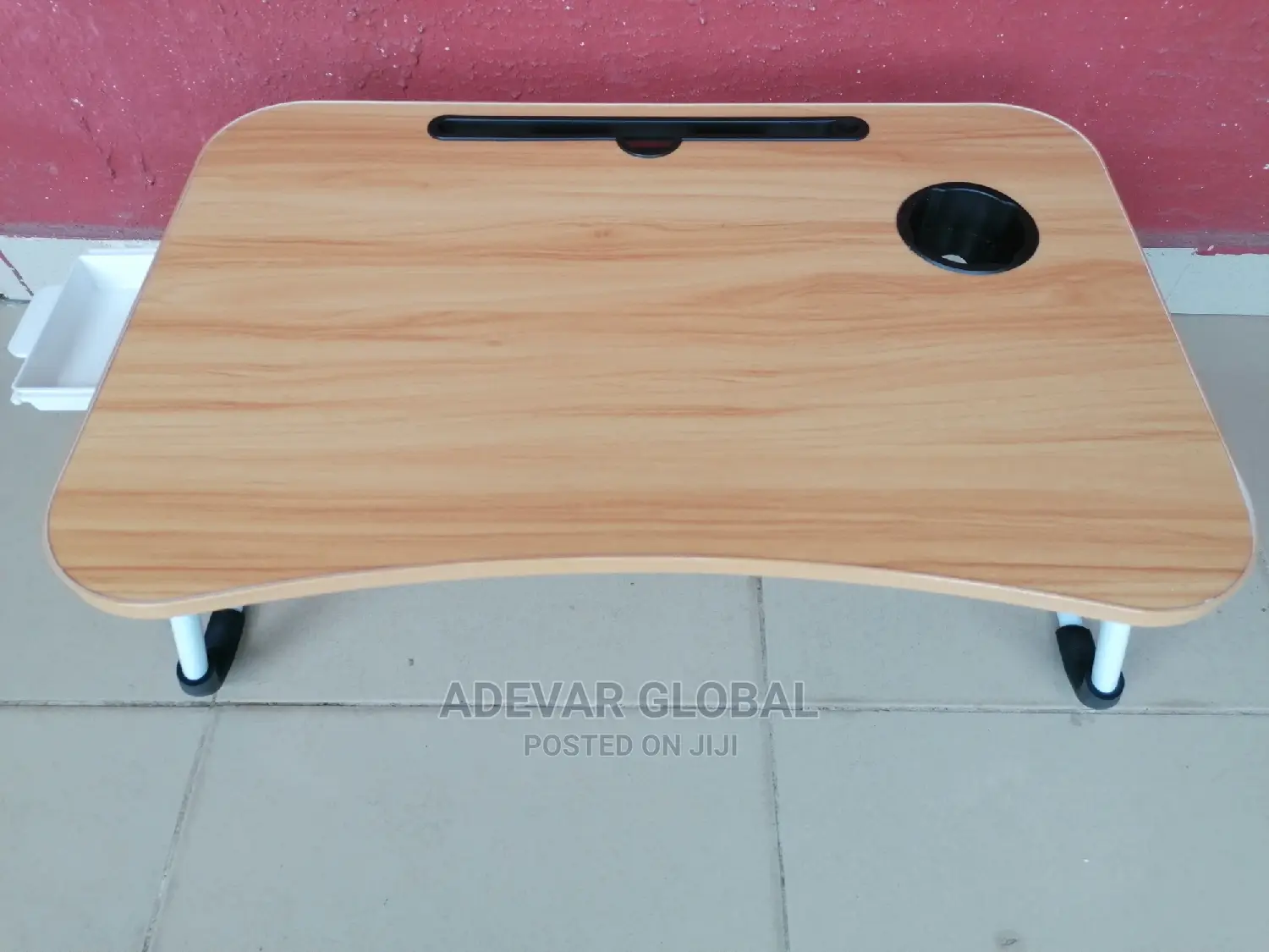 Multifunction Laptop Table With Cup + Tablet Holder