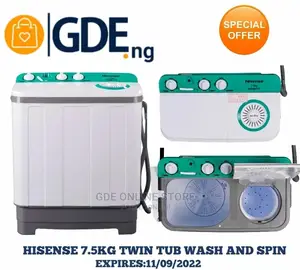 Hisense 7.5kg Washing Machine