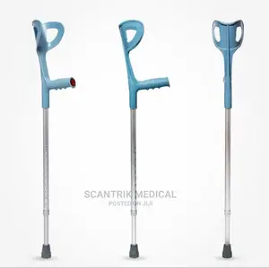 Portable Elbow Crutch Aluminum Alloy Walking Stick for Disab