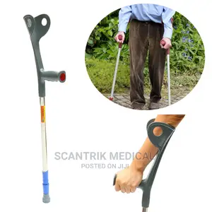 Portable Comfortable Adjustable Elbow Crutches