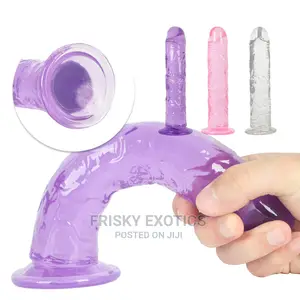 Transparent Jelly Dildo Without Balls