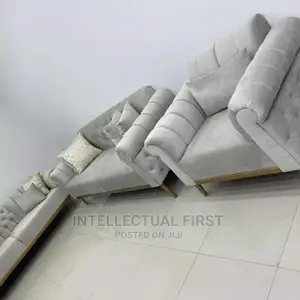 Quality 7 Seater Living Room Fabric Sofa Chair.