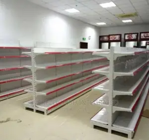 Double Sided Supermarket Shelf