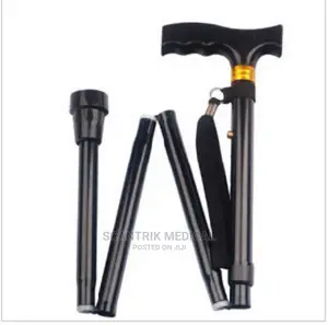 Folding Cane - Foldable, Adjustable, Lightweight Aluminum