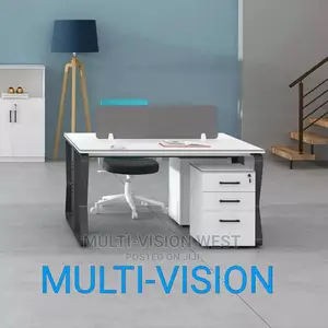 2man Workstion Table With Scratch Proof
