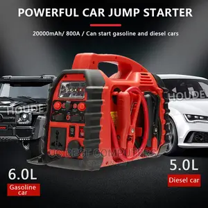 7 in One Car Jump Starter With Laptop Power Bank