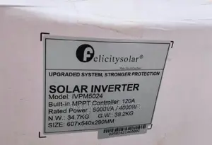 5kva 24v Felicity Hybrid Inverter