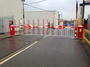 Boom Barrier Gate With Rfid Card Access Control for Car Park