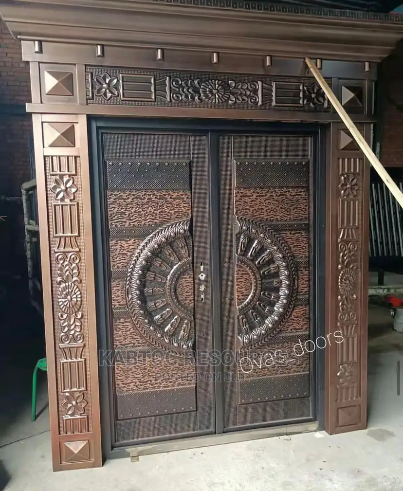 Copper Security Arc Doors