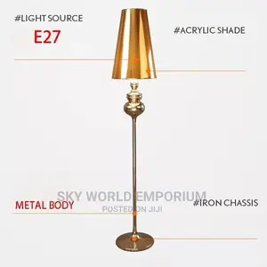 Golden Floor Lamp
