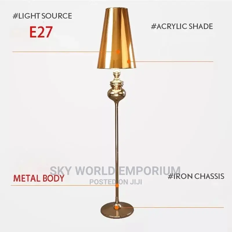 Golden Floor Lamp