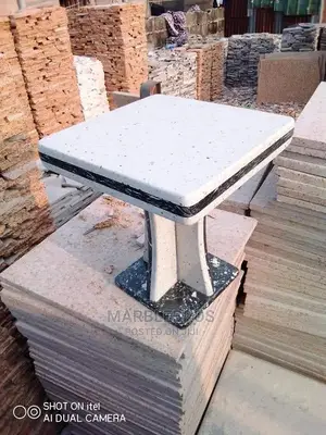 Granite Stone Center Table Design Set