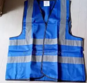 Blue Reflective Jacket/Green