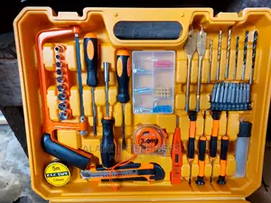 Dewalt Drill With 2 Batteries and Tools
