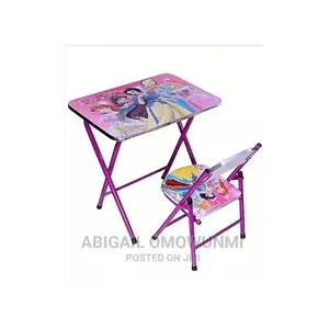Disney Foldable Chair and Table for Children