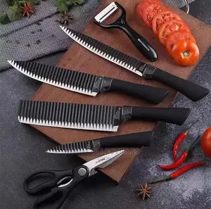 6pcs Non Stick Knife Set