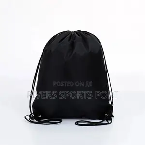 Portable Foldable Sports/Gym/Boot Bag Backpack Drawstring