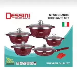 Dessini Granite 5 Sets Pots With Fry Pan