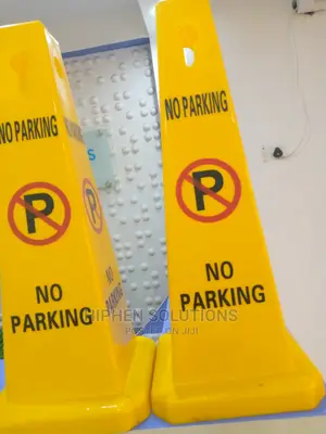 No Fading No Parking Sign