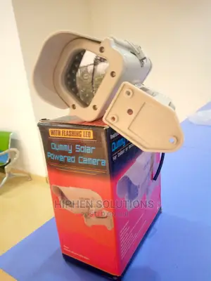 No Wiring Needed Dummy Solar Outdoor Camera