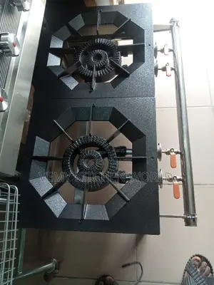 Industrial Gas Cooker Double Burner