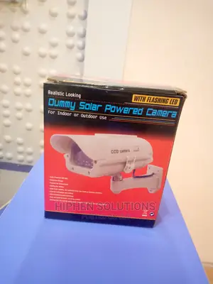 Home Use Safety Dummy Solar Outdoor Camera