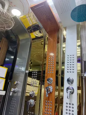 Gold Standing Power Shower