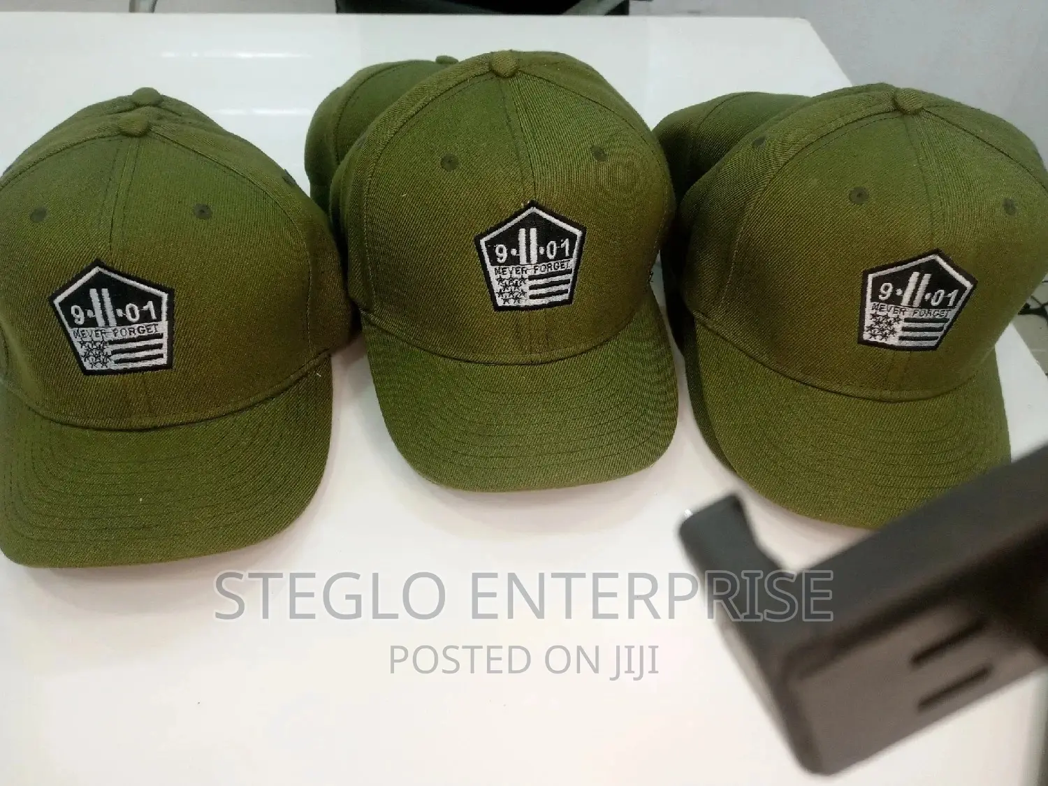 Branded Monogrammed Face Caps