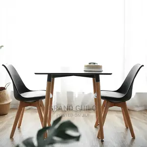 Four Chairs Dinning/Coffee Table Set