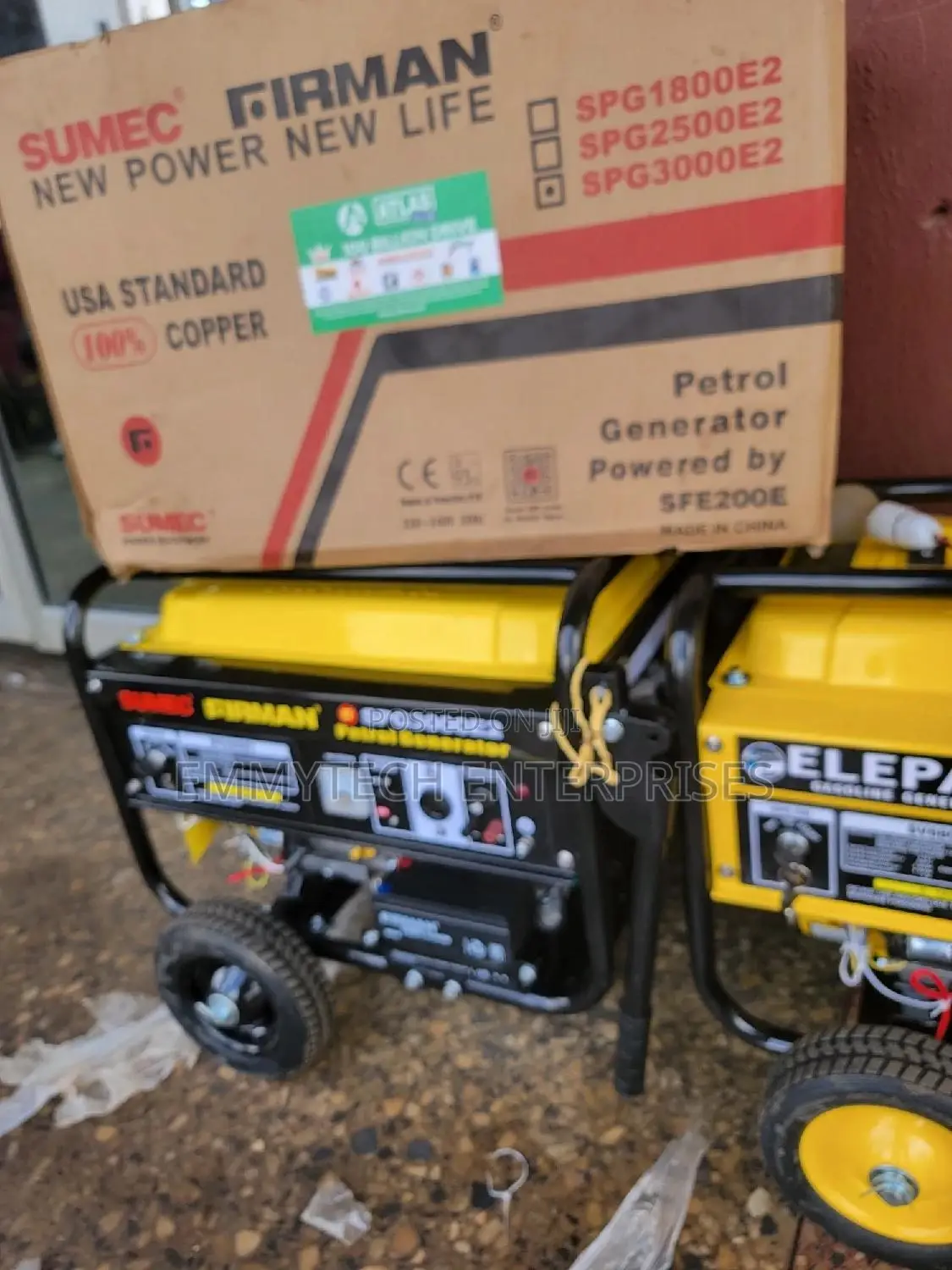 Sumec Firman Generator at 3000e2