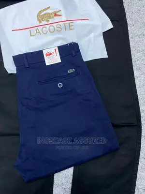 Quality and Stretches Lacoste Chinos Trouser