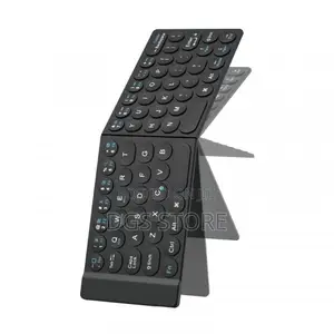 Wiwu Fold Mini Keyboard Bluetooth With Leather Carrying Case