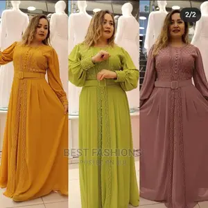 Classic Chiffon Long Dinner Gown