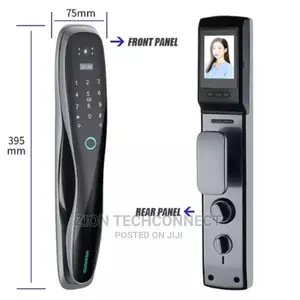 Fingerprint Smart Door Lock With Camera