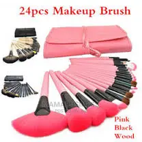 24pcs Professional Makeup Brush Set + Kit Bag