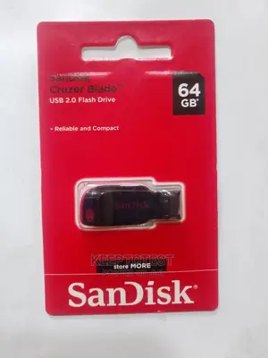 64gb Sandisk Cruzer Blade Usb 2.0 Flash Drive
