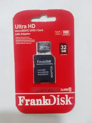 Frankdisk 32gb Memory Card Microsdhc With Adapter